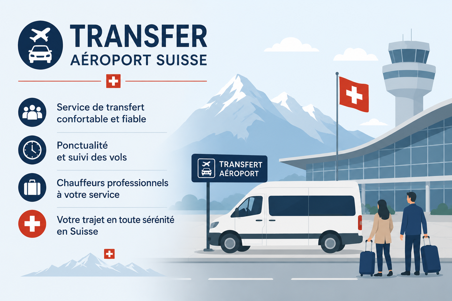 Transfert aéroport Genève en taxi